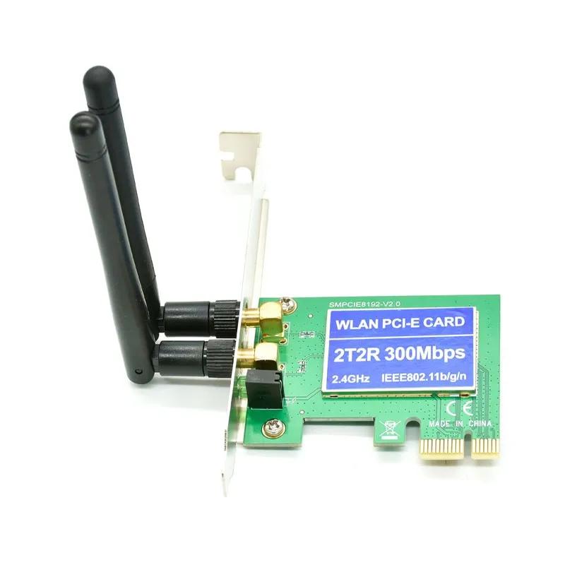 [UST-PCIE802RT] PCIe 802.11 b/g/n (2.4GHz) 300Mbps Wireless LAN Card.