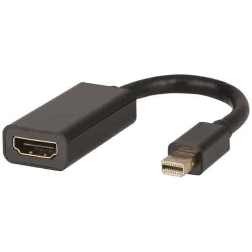[MDPHD-15] Mini Display Port (Male) to HDMI (Female) Adaptor