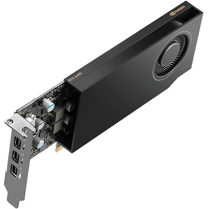 [PNY_RTXA400-4GB-PB] nVidia Quadro A400 Workstation GPU, PCI Express 3.0, 4GB GDDR6