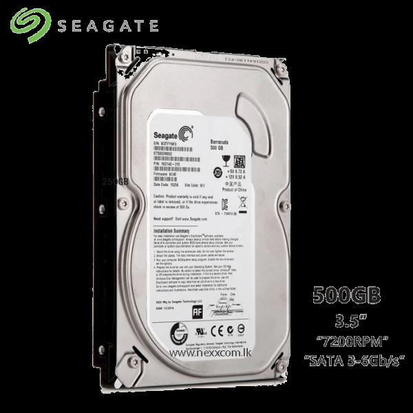[ST500LM030_WD5000LPZX-22Z10T0] Seagate/WD 500GB SATA III 7mm Hard Disk Drive (5400rpm) 128MB Cache