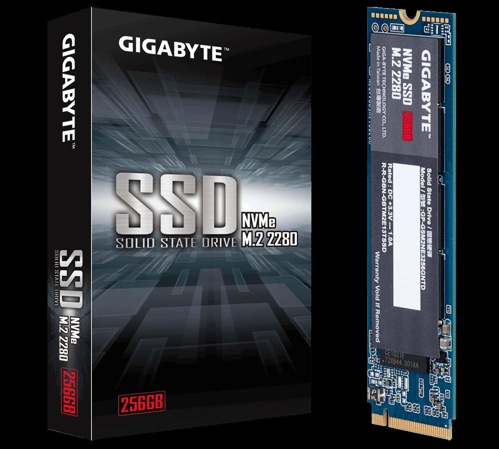 [M.2-256G-NVMe] 256GB Gen 3 x4 NVMe 8GT/sec M.2 Solid State Drive 3D TLC (2280) 