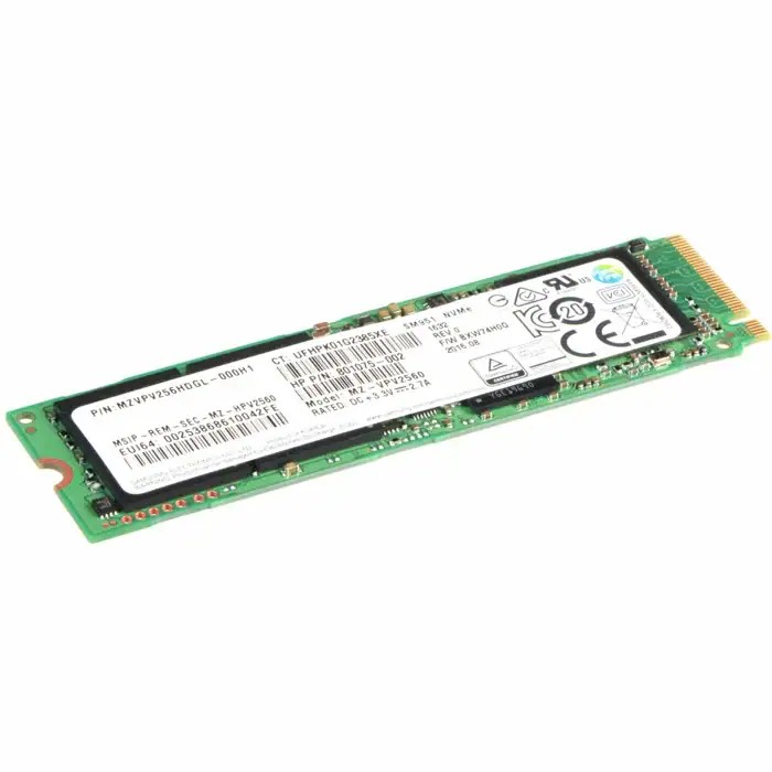 [M.2-2TB-NVMe] 2TB Gen 3 x4 NVMe 8GT/sec M.2 Solid State Drive 3D TLC (2280)