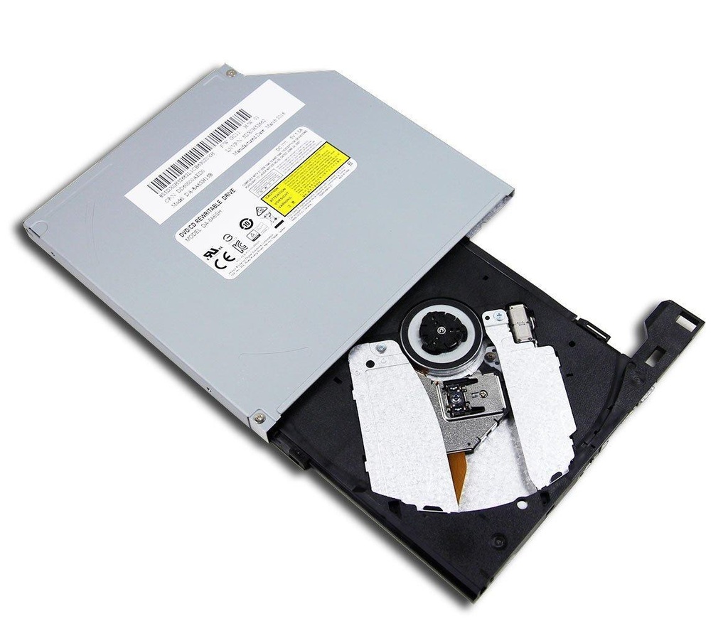 Slim-Type DVDRW Super Multi SATA Drive 12.7mm thickness.
