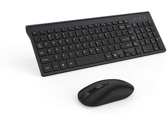 [MW-119BK] Mecer 2,4Ghz Wireless Keyboard & Mouse(800/1200/1600DPI) COMBO - Black