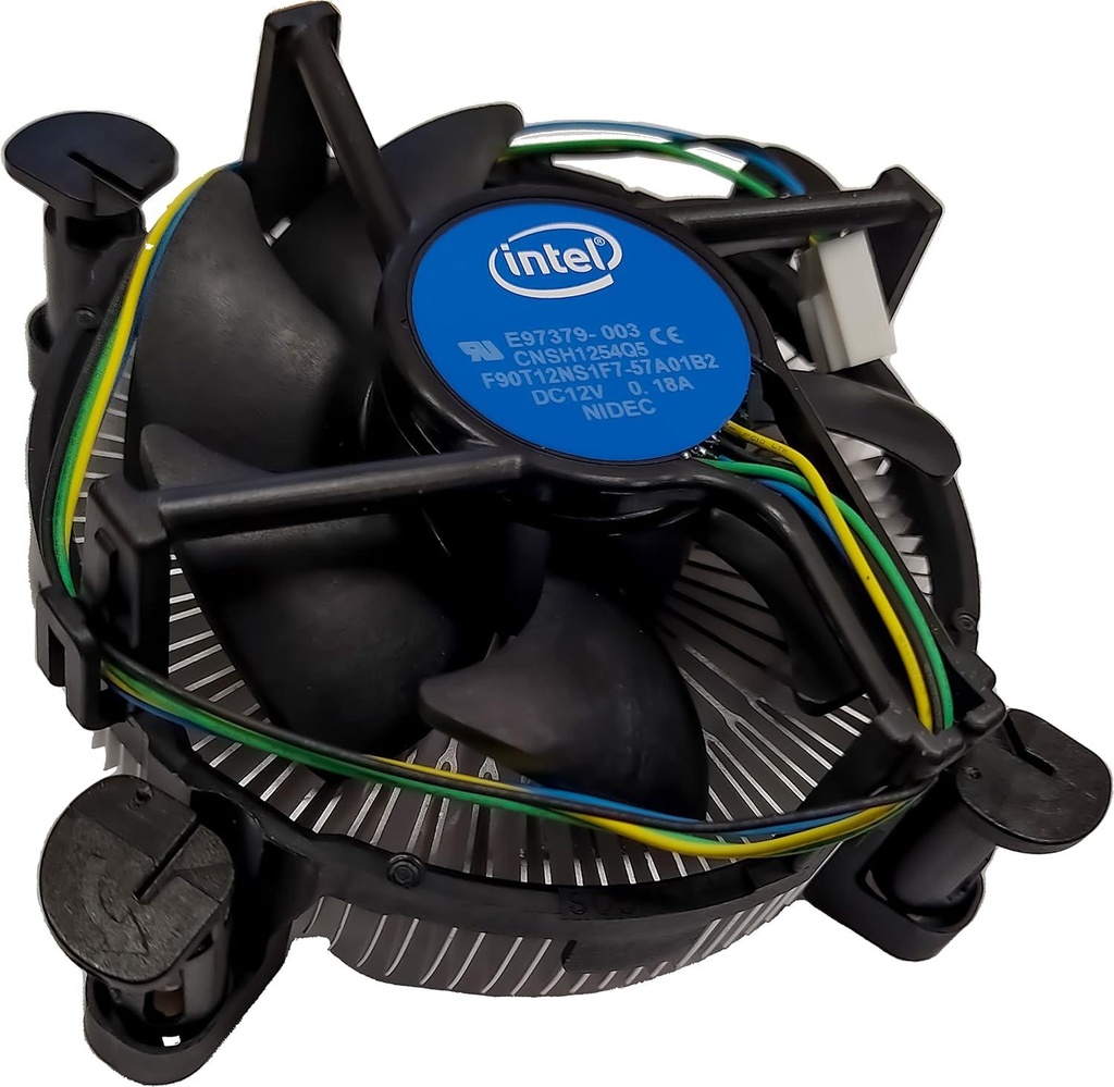 Intel i3/i5/i7 Socket LGA1200 / 1151 CPU Cooling Fan (Up to 95W)