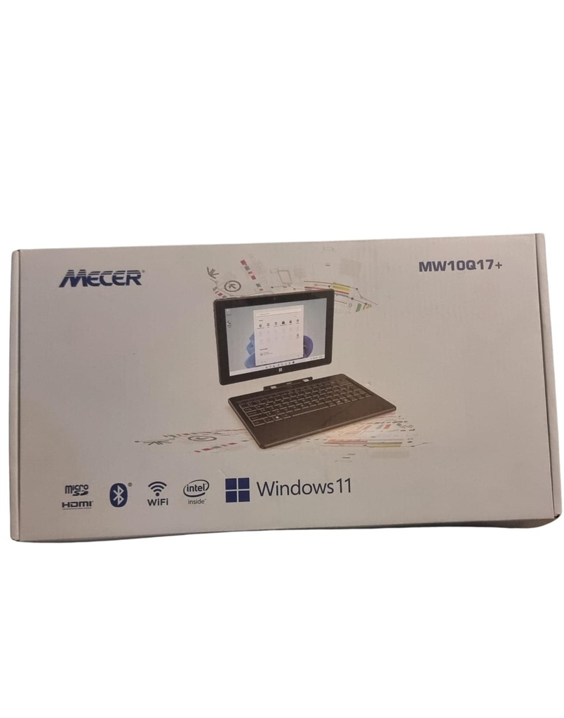[MW10Q17-LTE] Mecer Xpress Executive 10.1" MW10Q17-LTE Windows 11 2-in-1 Tablet 16 x 9  Format