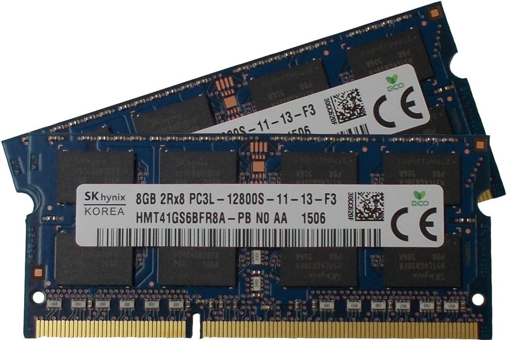 [DDR1600-NB8G] 8GB 204PIN DDR3 (PC1600) SODIMM Module