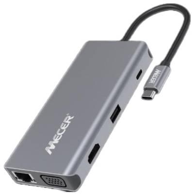 [HB2001A] Mecer Universal Docking Station with C to USB3.0 x2