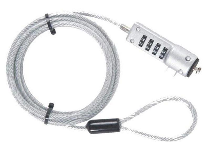 [LKCP-0093] Mecer 4-Dial Notebook Cable Lock