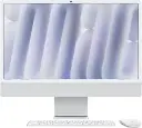 24-INCH IMAC WITH RETINA 4.5K DISPLAY: APPLE M4 CHIP WITH 10‑CORE CPU AND 10‑CORE GPU, 24GB, 512GB SSD - SILVER