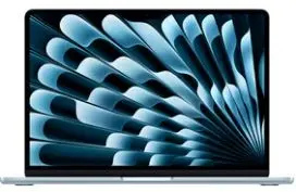 [MC7A4ZE/A] 15-Inch Macbook Air: Apple M4 Chip With 10-Core Cpu And 10-Core Gpu, 16Gb, 256Gb Ssd - Sky Blue