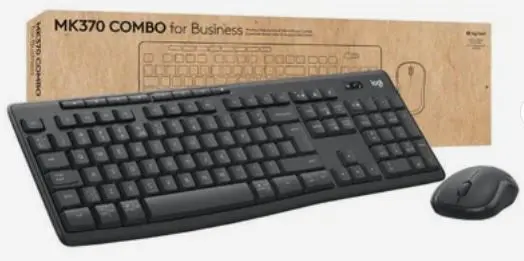 MK370 Combo for Business - GRAPHITE - US INT'L - BT - N/A - INTNL-973 - DONGLE