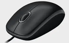 B100 Optical USB Mouse - BLACK-GREY - USB - N/A - EMEA-808 - HENDRIX WHITE BOX B100