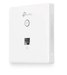 Tp-Link N300 wall-plate access point, 2.4ghz, qualcomm, 2 10/100mbps lan