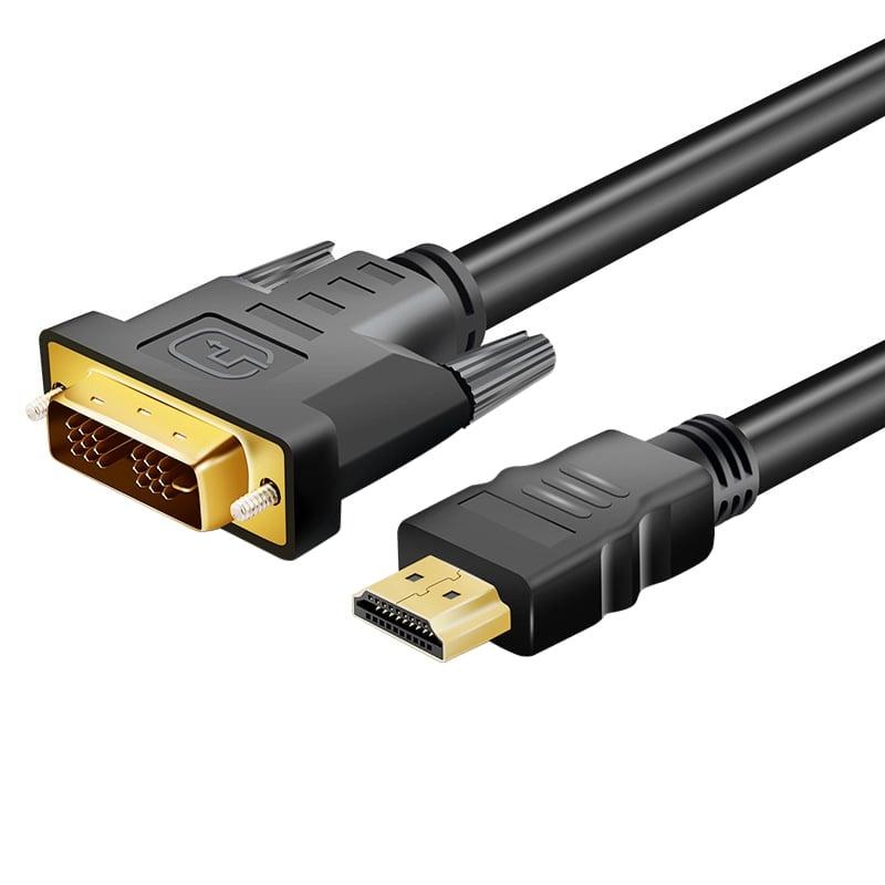 [GCPHD18] Gizzu 1080P HDMI to DVI-D Cable 1.8m Poly