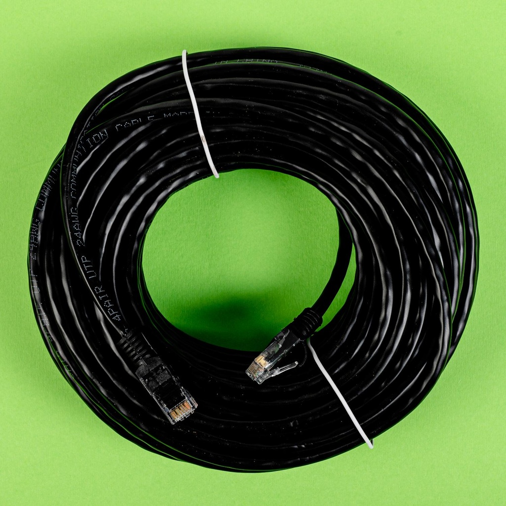 [GCPCAT6200-BK] Gizzu CAT6 20m Fly Lead Black