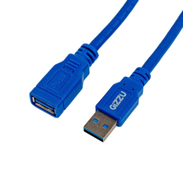 [GCPU3UE2] Gizzu USB3.0 2m Extension Cable Poly