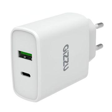 [GWCUC38W] Gizzu Wall Charger 38W Type-C/QC 3 WH