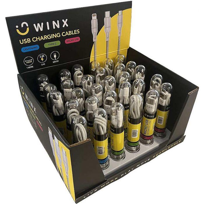 [WX-CB103SET] WINX USB Charging Cables Set