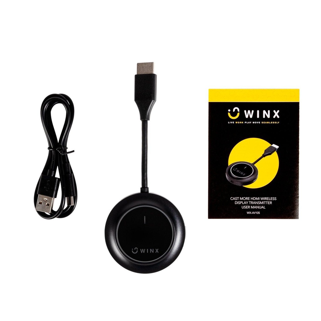 [WX-AV105] WINX CAST More HDMI Wireless Display Transmitter