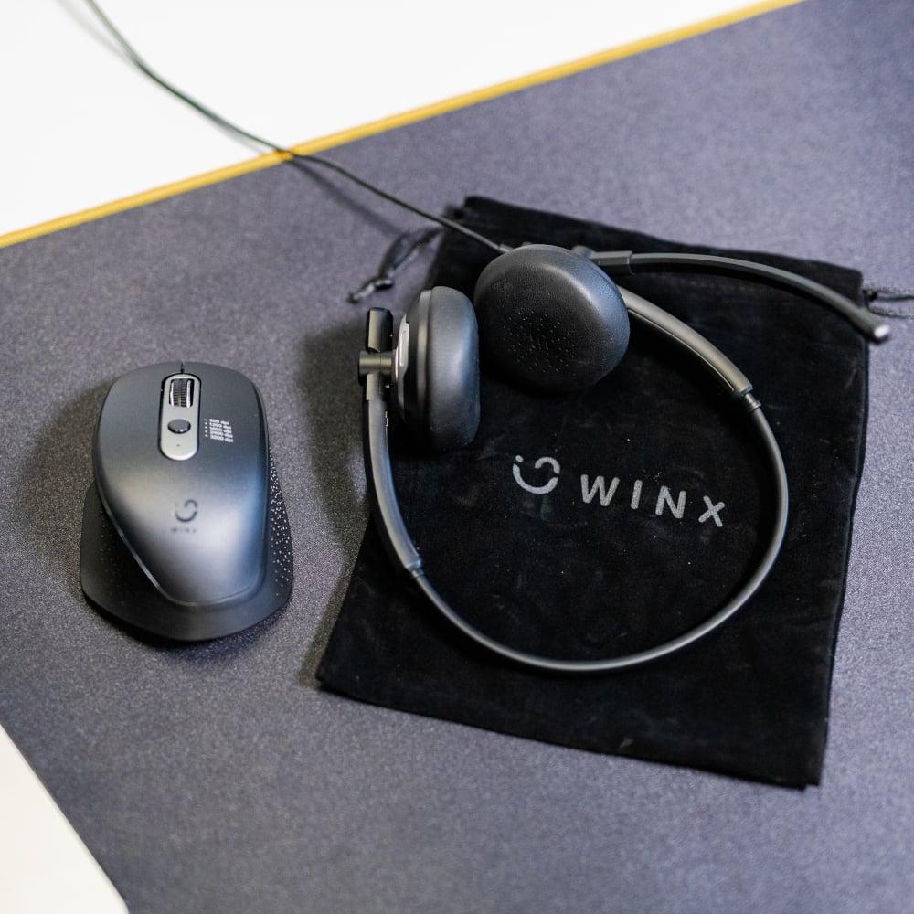 [WX-HS112] WINX CALL Pro 2 AI Noise Cancelling Mic Headset