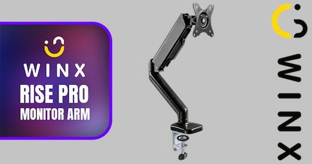[WX-BR105] WINX RISE Pro Full Motion Monitor Arm