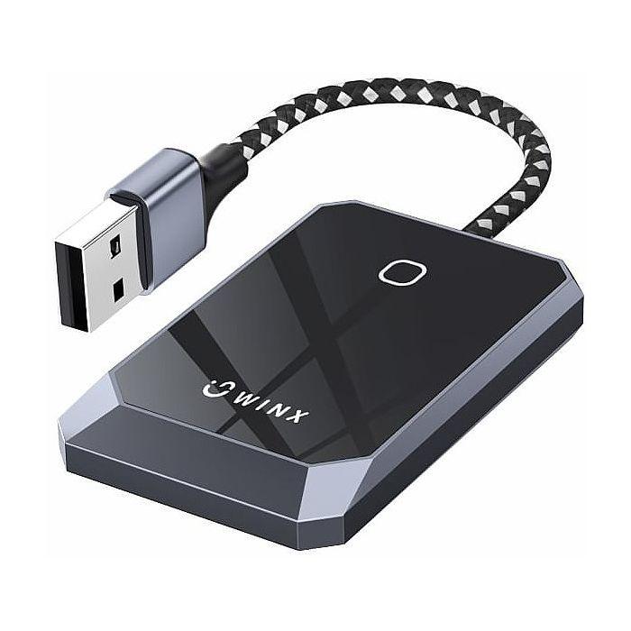 [WX-CA101] WINX Connect Wireless CarPlay and Android Auto Adapter