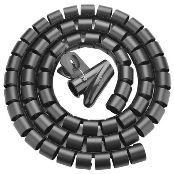 [LP121-30819] UGREEN Cable Pretection Tube 25mm x 3m black