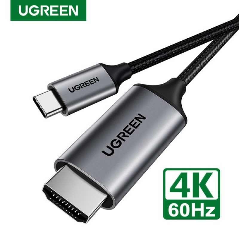 [MM142-50570] UGREEN USB-C to HDMI Male to Male Cable Aluminum Shell 1.5m (Gray Black)