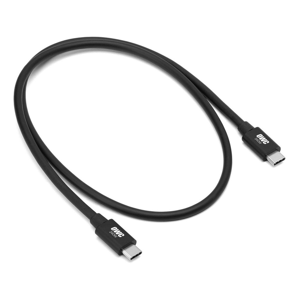 [OWCCBLTB5C0.8M] OWC Thunderbolt 5 0.8m Cable - Black