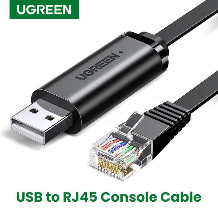 [CM204-50773] UGREEN USB-A to RJ45 Console Cable 1.5m