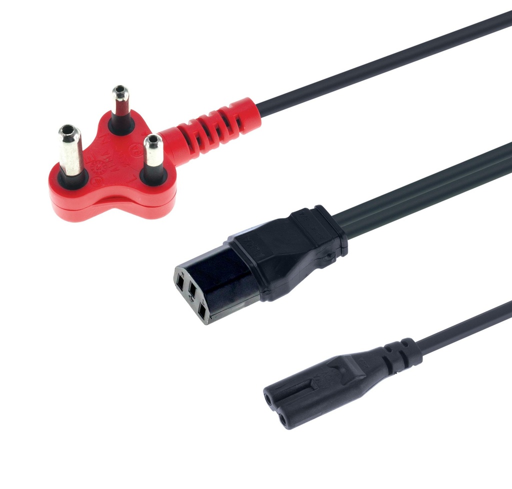 [AC-6NDF807FMBK1.8] PWR Dedicated to Figure 8 Cable 1.8m