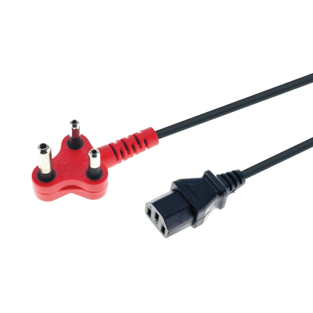 [PC-6DCIC073BK1.8] PWR Dedicated to Single Headed Kettle Cable 1.8m