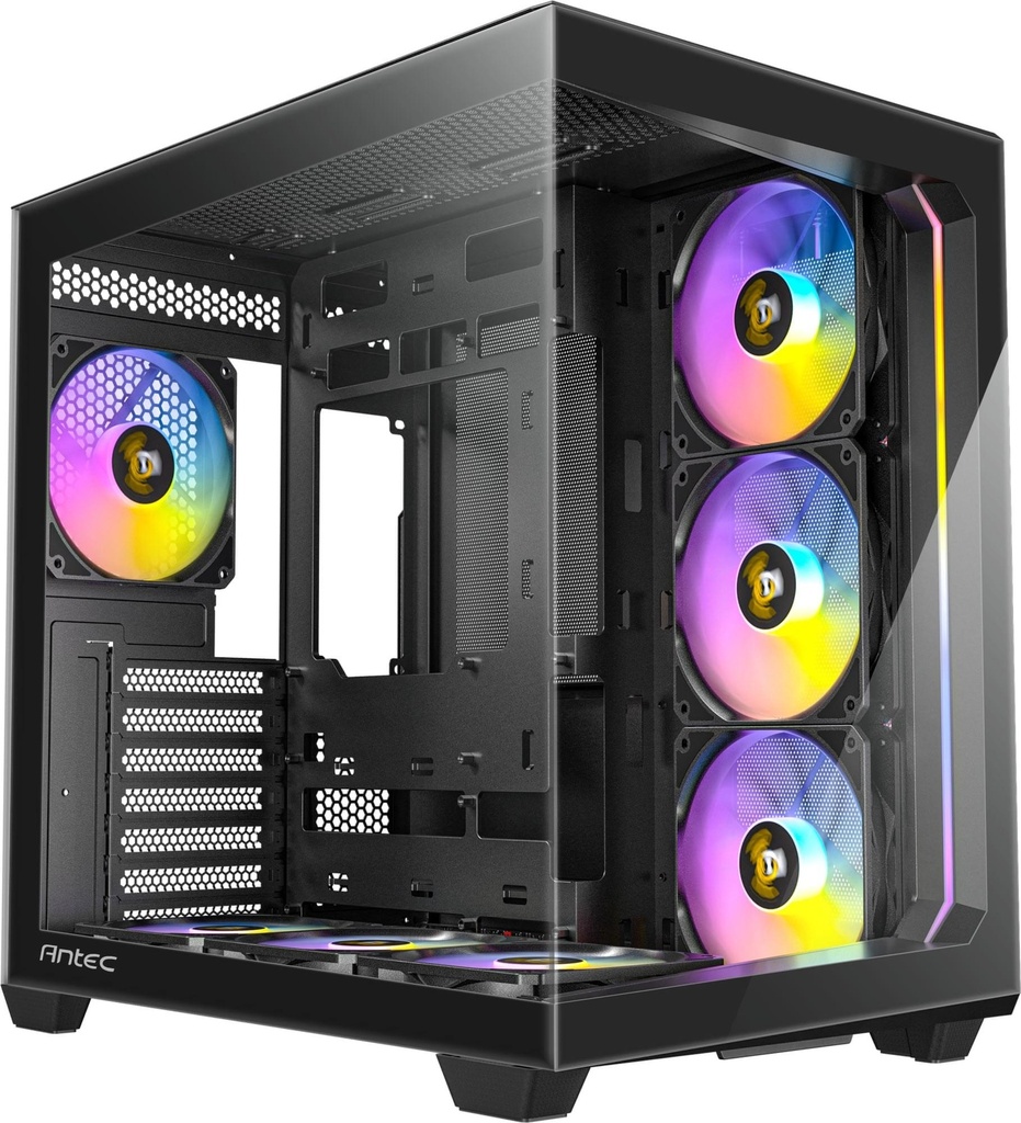 [C5_ARGB_B] Antec C5 ARGB ATX | Micro-ATX | ITX ARGB Dual Chamber Mid-Tower Gaming Chassis - Black