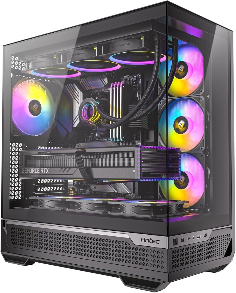 [C7_ARGB_B] Antec C7 ARGB E-ATX | ATX | Micro-ATX | ITX ARGB Mid-Tower Gaming Chassis - Black