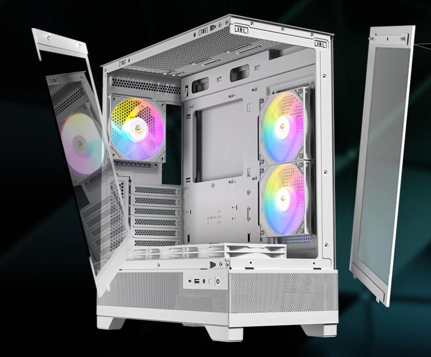 [CX700_ARGB_W] Antec CX700 ARGB ATX | Micro-ATX | ITX ARGB Mid-Tower Gaming Chassis Type-C - White