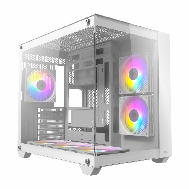 Antec CX800 ARGB ATX | Micro-ATX | ITX ARGB Mid-Tower Dual Chamber Gaming Chassis - White