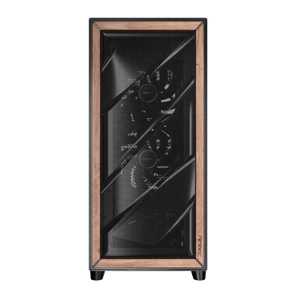[FLUX_PRO] Antec FLUX PRO E-ATX | ATX | Micro-ATX | ITX Full-Tower Gaming Chassis Wood Front Panel- Black