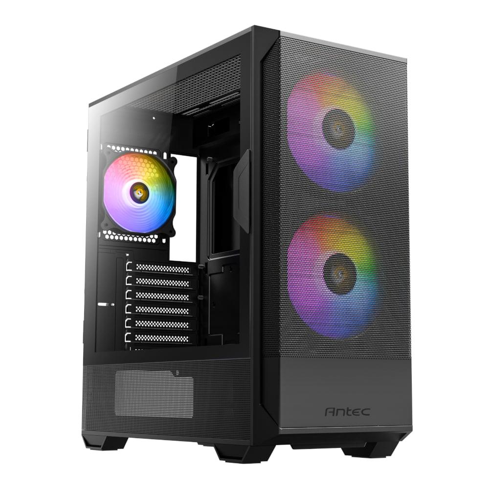 [NX416L] Antec NX416L ATX | Micro-ATX | ITX ARGB Mid-Tower Gaming Chassis - Black
