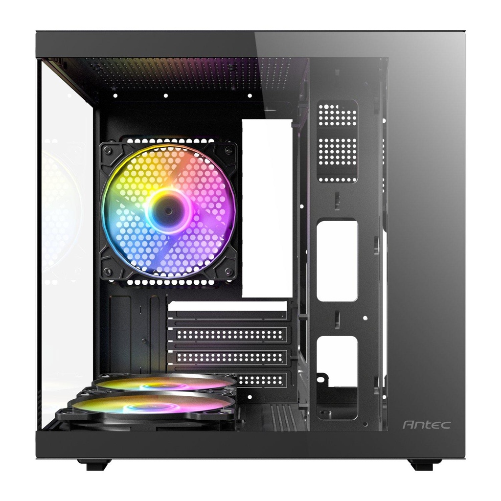 [VCX10M_RGB] Antec VCX10M RGB Micro-ATX | ITX ARGB Mini -Tower Gaming Chassis - Black