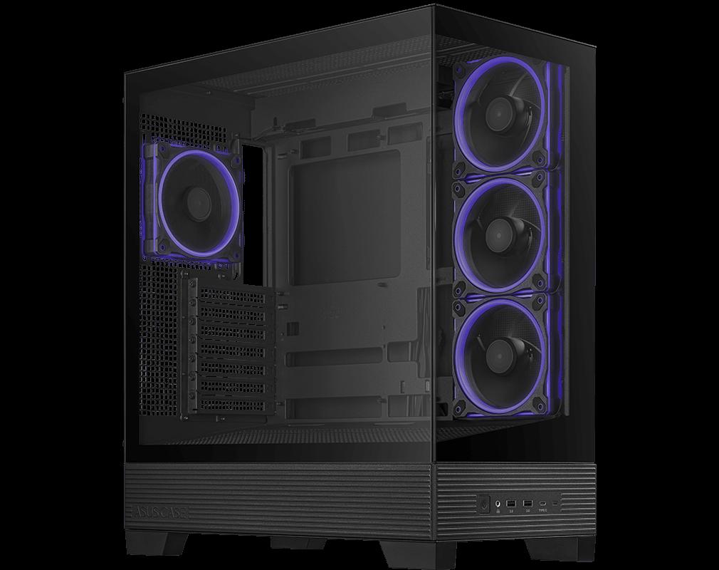 [A31PLUS-BK] ASUS A31 Plus ATX Gaming Chassis - Black
