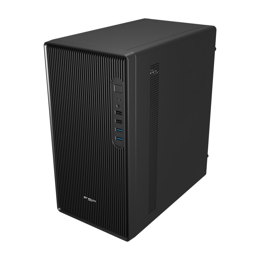 [S120-B] FSP S120 M-ATX Mid Tower Desktop Chassis - Black