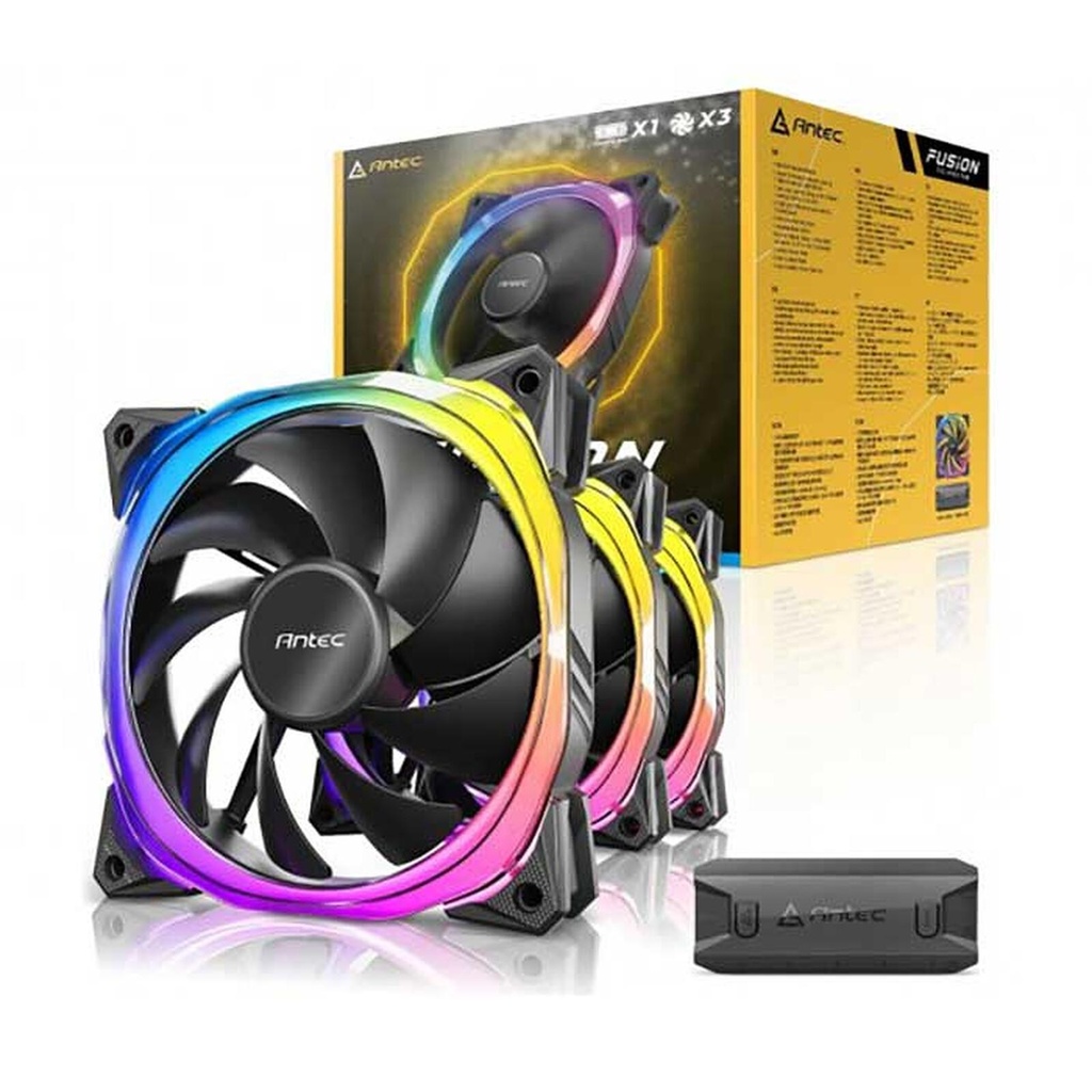 [FUSION_120_ARGB] Antec FUSION 120mm ARGB Case Fan Black