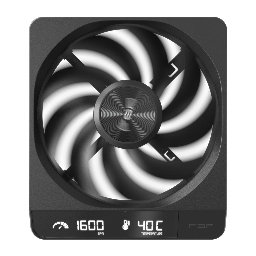 [ZENFAN-B] FSP ZenFAN 120mm ARGB Case Fan Black