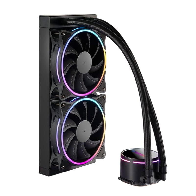 [PCB-LC-HYDRO-C240] PCBuilder Hydro Chill 240MM AIO Liquid CPU Cooler ARGB 