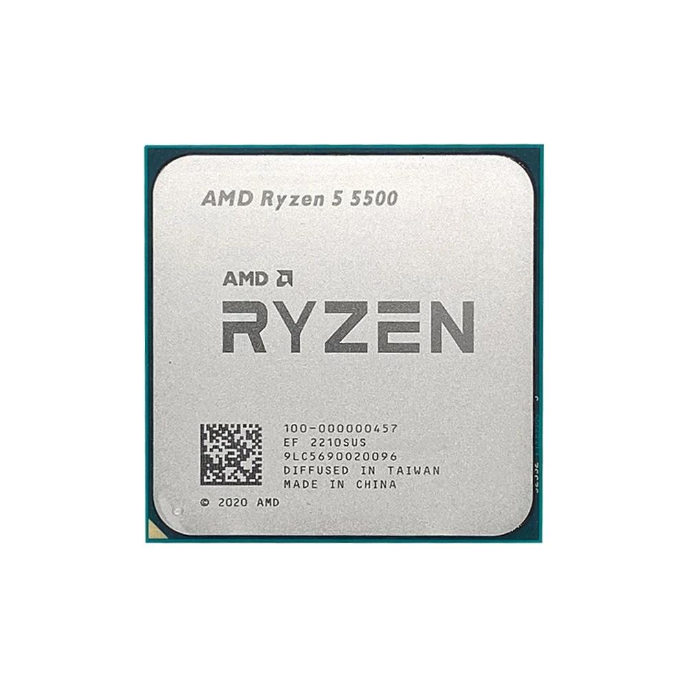 [100-100000457BOX] AMD RYZEN 5 5500 6-Core 3.6 GHz AM4 CPU 