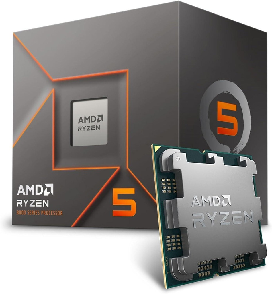 [100-100001591BOX] AMD RYZEN 5 8400F 6-Core 4.2GHZ AM5 CPU
