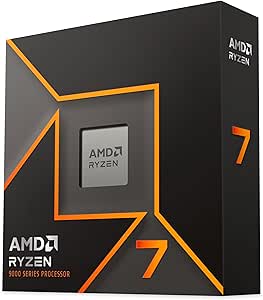 [100-100001404WOF] AMD RYZEN 7 9700X 8-Core 3.8GHZ AM5 CPU