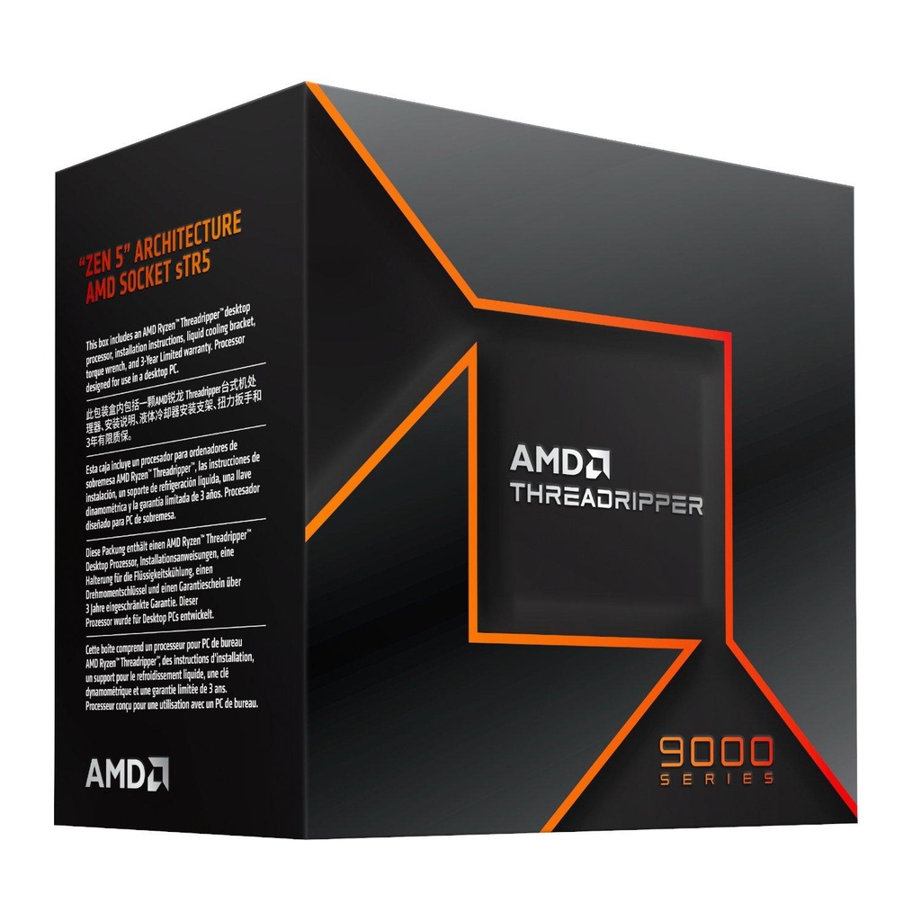 [100-100001595WOF_] AMD RYZEN Threadripper 9960WX 4.2 Ghz 24-Core CPU