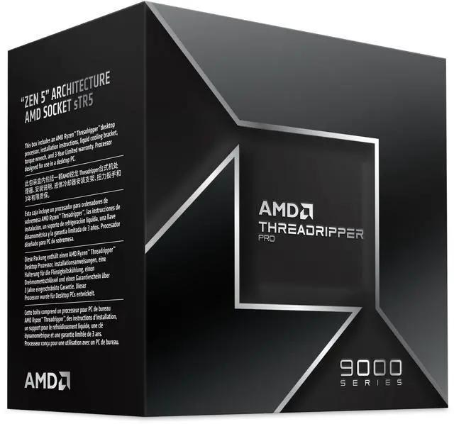 [100-100000725WOF_] AMD RYZEN Threadripper Pro 9955WX 4.5 Ghz 16-Core CPU